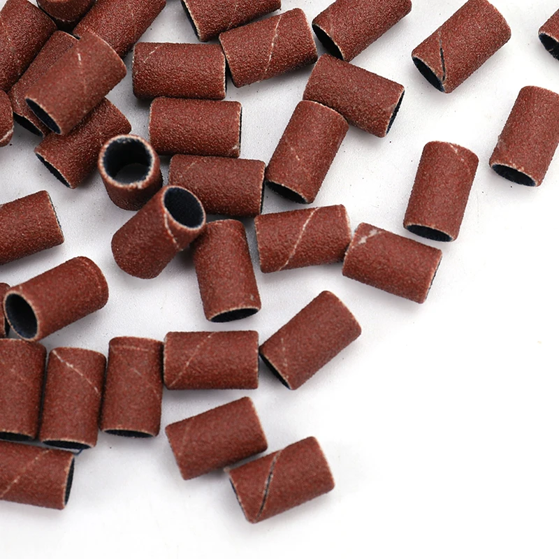 

100Pcs/Set Sanding Bands Cutters For Milling Machine Manicure Nail Drill Bits