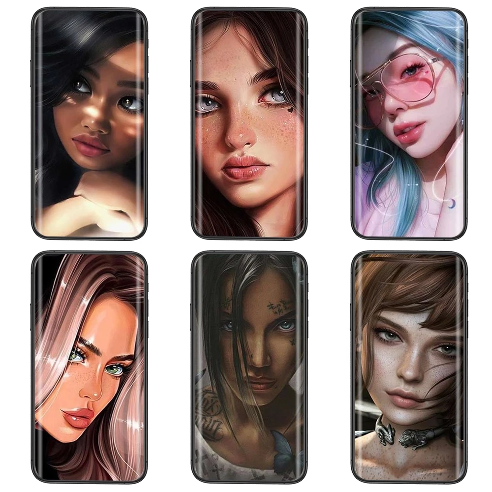 Женская Обложка для Mate 40 30 20X 10 lite plus pro Nova 8 Pro 7 6 se Girls Cute best