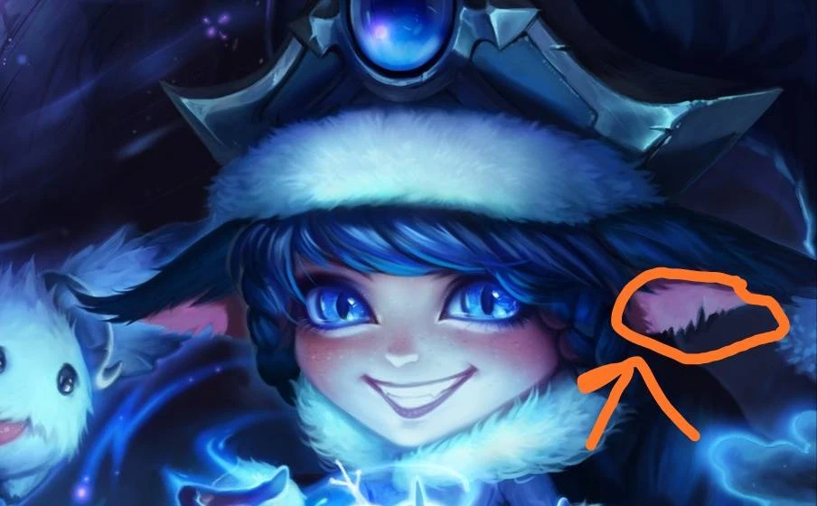 Новинка LOL Лолита косплей аксессуары уши лисы головной убор синий цвет для
