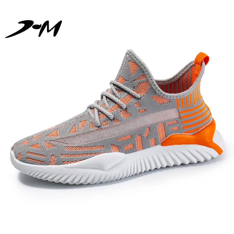 Shoes Men Sneakers 2021 Spring and Autumn Casual Shoes Men's Mesh Breathable Running Shoes Fashion Lace-up Platform Shoes Mesh