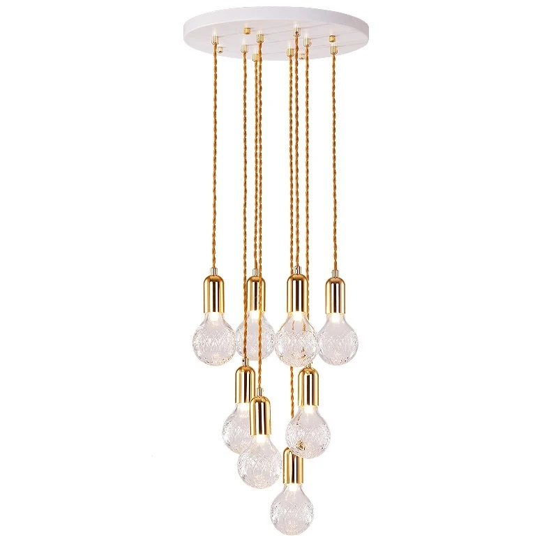 

Modern Pendant Lights Crystal ball hanglamp home decoration Living Room Pendant Lamp bedroom kitchen indoor Lighting Fixtures