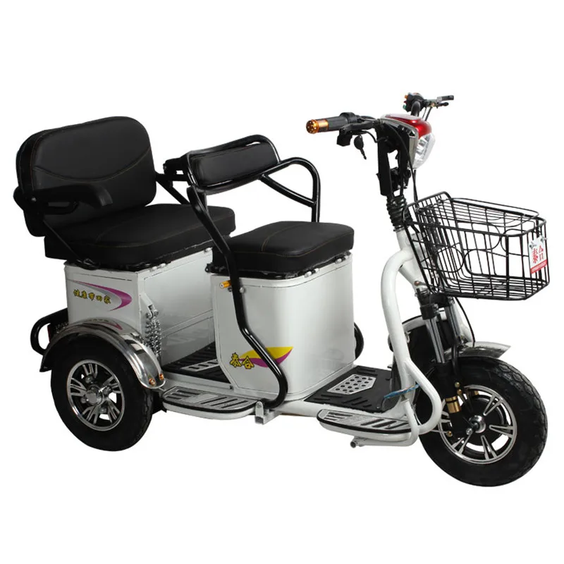 14 дюймовый электрический скутер трехколесный велосипед для пожилых