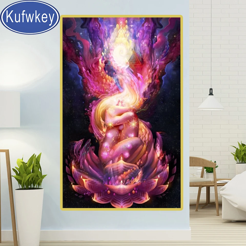 

Fantasy Sweetheart diamond painting Full Square round diamond rhinestone painting stitch Diamant Painting Mosaic pattern Lover ,