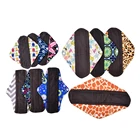 Многоразовые прокладки из бамбукового угля, гигиенические прокладки, менструальные хлопковые прокладки для мам, моющиеся подкладки для трусиков, медицинские прокладки