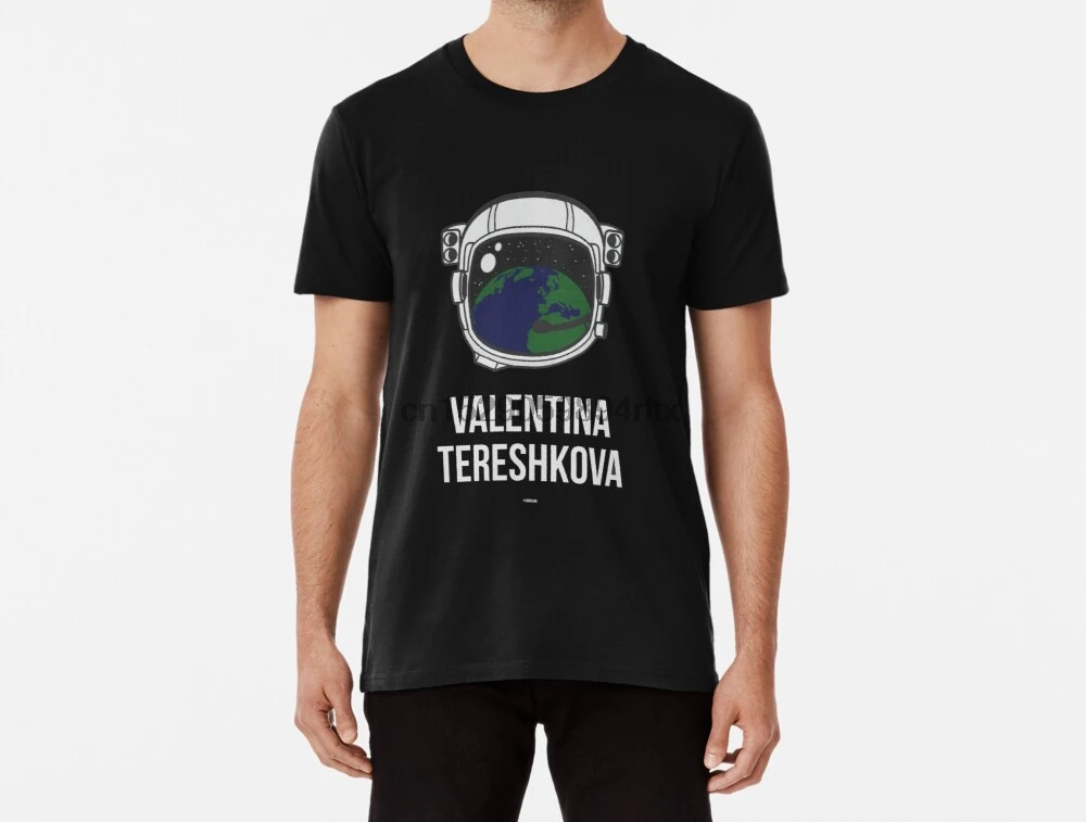 Мужская забавная футболка VALENTINA TERESHKOVA women in Science tshirs женская футболка|Мужские