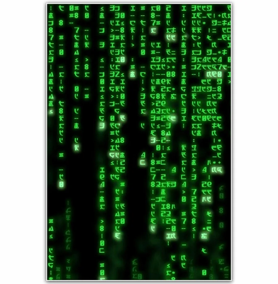 GX1493 матричный код классический фильм подарок на заказ картина маслом постер