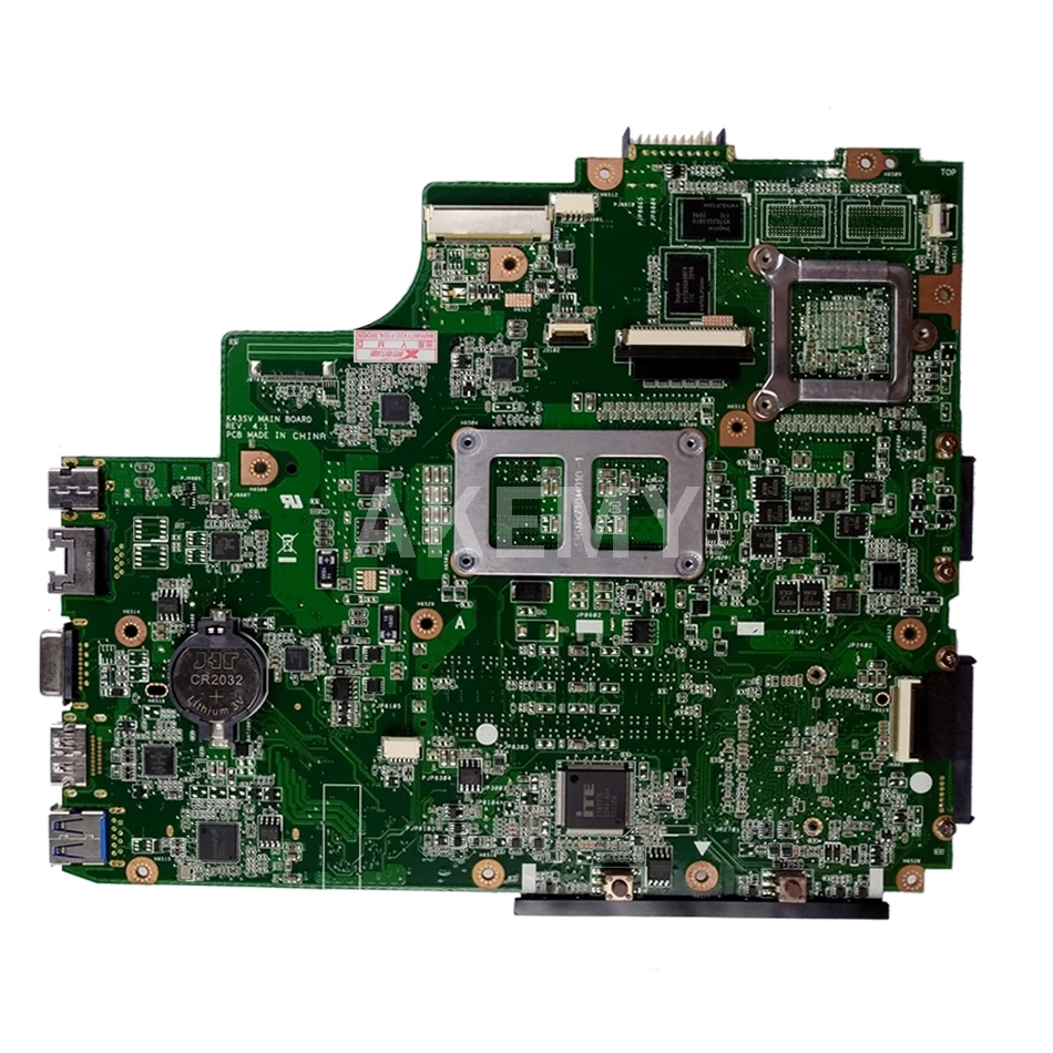 Asepcs K43SJ Материнская плата ноутбука для Asus X43S A43S K43S A83S A84S K43SV материнская 100% OK 1 ГБ