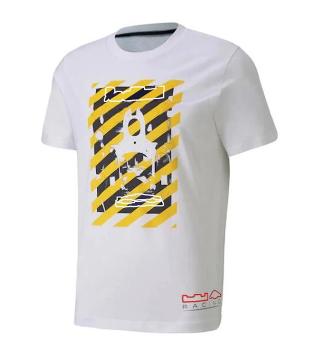 

2021 summer hot new season F1 Formula One racing short-sleeved T-shirt sports round neck Tee with the same customization