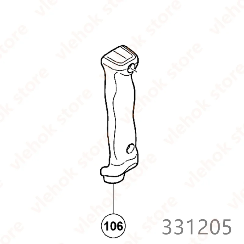 Крышка ручки для hitachi DH38SS DH38MS H41SD H41MB DH38YE2 331205 аксессуары для электроинструментов запчасти для электроинструментов
