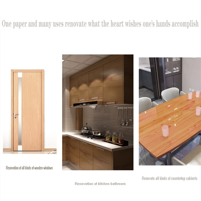 

Wood Peel and Stick Wallpaper Self Adhesive Vinyl Film Sticker for Bedroom Furniture Kitchen Contact Paper Waterproof Wall Paper