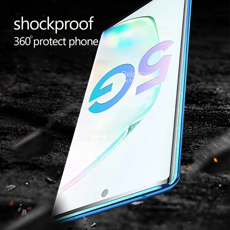 Чехол для samsung s20 ultra чехол с полным покрытием на 360 ° Магнитный флип galaxy plus + s 20