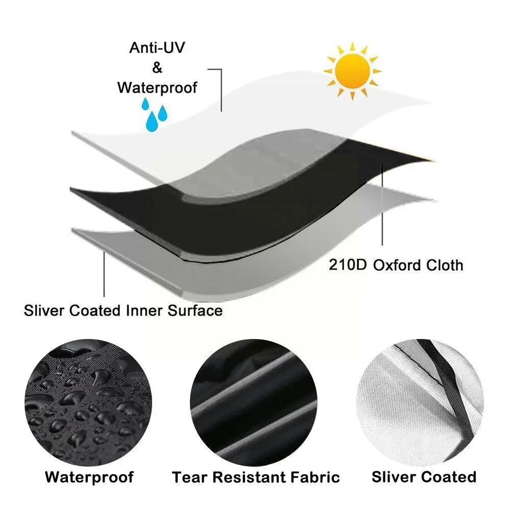 Наружные складные стулья 210D пыленепроницаемый и непромокаемый складной чехол