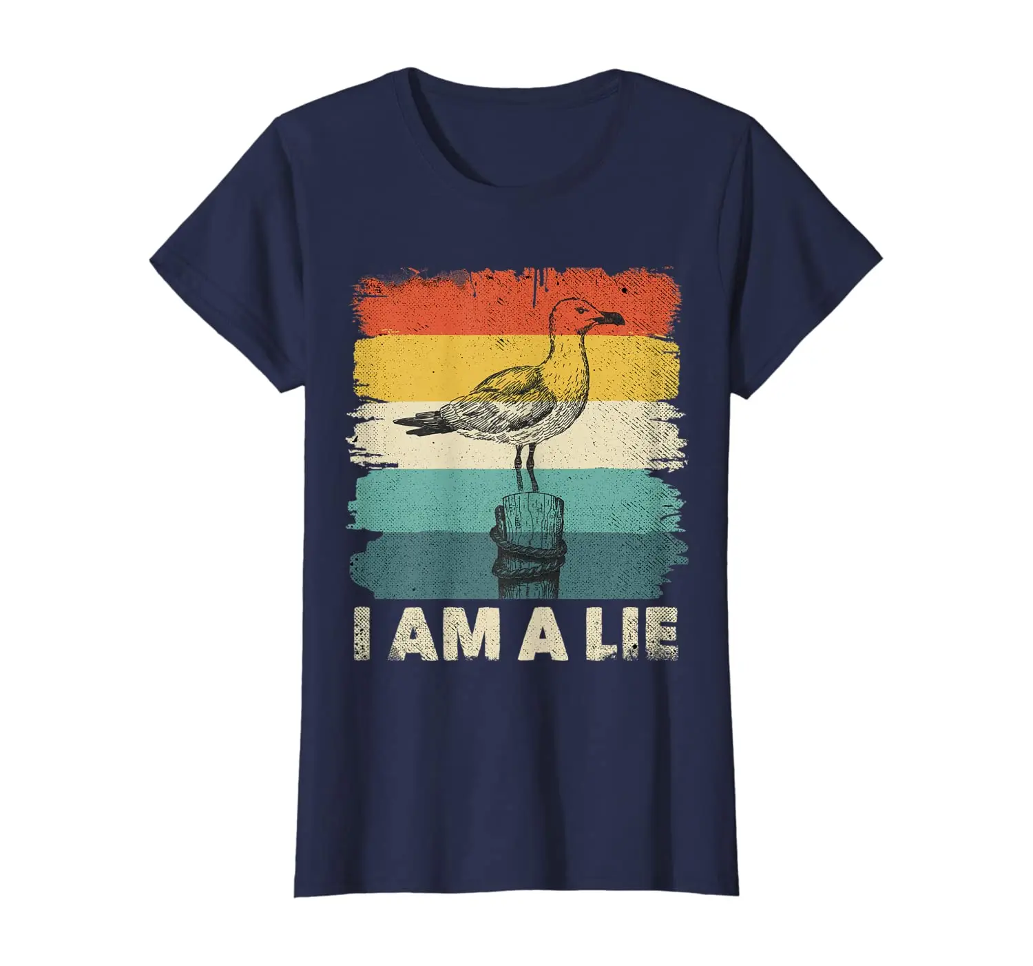 

I Am A Lie Birds Are Not Real Funny T-Shirt New Arrivals Summer Cool Tee 2020 Breathable All Cotton Short Sleeve T Shirt