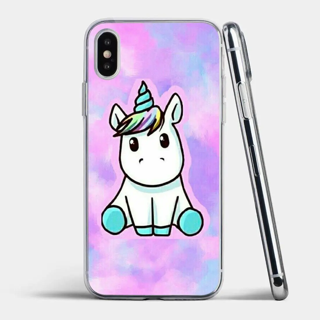 For HTC U11 U12 One M7 M8 M9 M10 A9 X9 E9 Plus Desire 530 626 628 630 816 820 Soft TPU Phone Case Lovely Rainbow Unicorn Cartoon images - 6