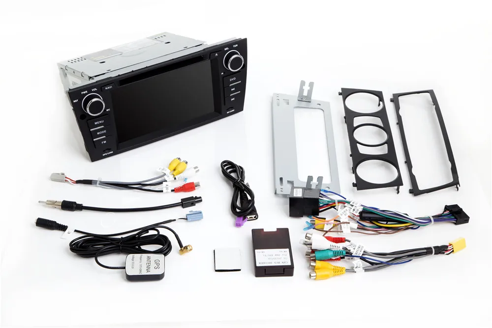 7 дюймовый Android 10 0 автомобильный DVD GPS плеер для BMW E90 E91 E92 E93 3 серии WIFI радио стерео
