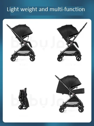 Легкая реверсивная детская коляска складные коляски ручка и сиденье