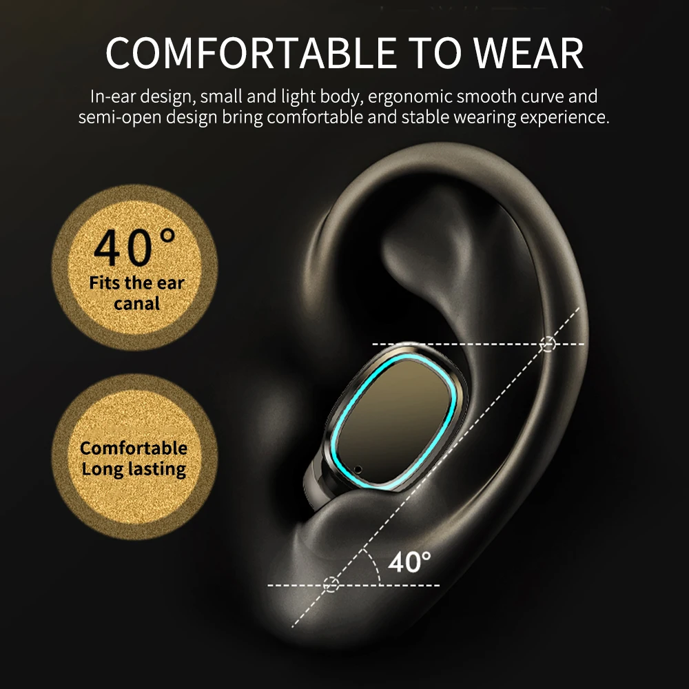 C1 Беспроводная bluetooth-гарнитура TWS Спортивная беспроводная сенсорная стерео