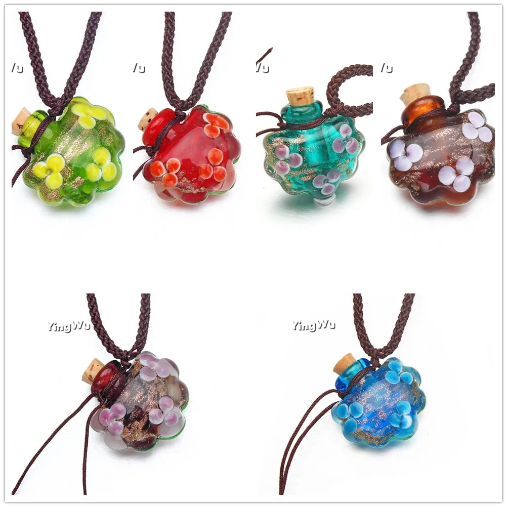 Yingwu Модные женские ожерелья и подвески в форме цветка с кристаллами для женщин