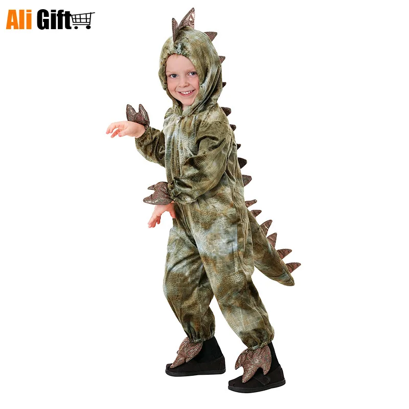 Новый тираннозавр Динозавр Детский Юрский Мир Хэллоуин Косплей Костюм шоу