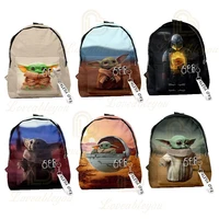 2020 hot sale mandalorian men and women backpack pendant travel unisex shoulder bag harajuku backpack school bags