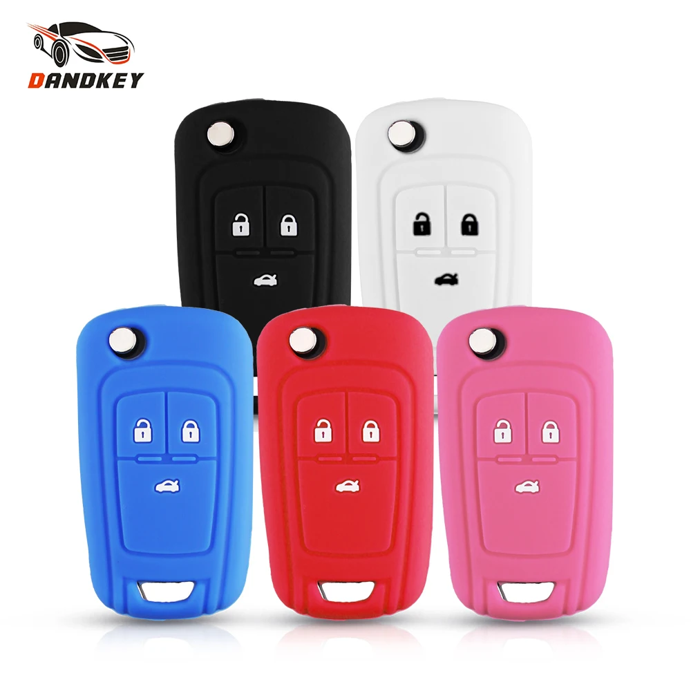 

Dandkey Silicone Key Car Case For Opel Astra K J Corsa D Meriva Zafira Lova Epica For Chevrolet Cruze Aveo T300 Trax Monza Case
