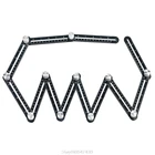 Линейка измерительная N13 20, 12-сторонняя, многоугольная, напольная плитка для мощения