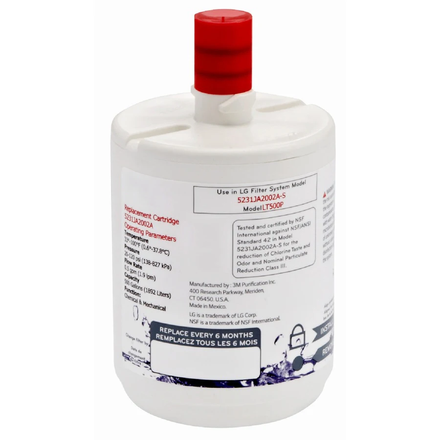 Домашний варочный фильтр для очистки воды (LG 500P) угольный холодильника (LG) LT 500P