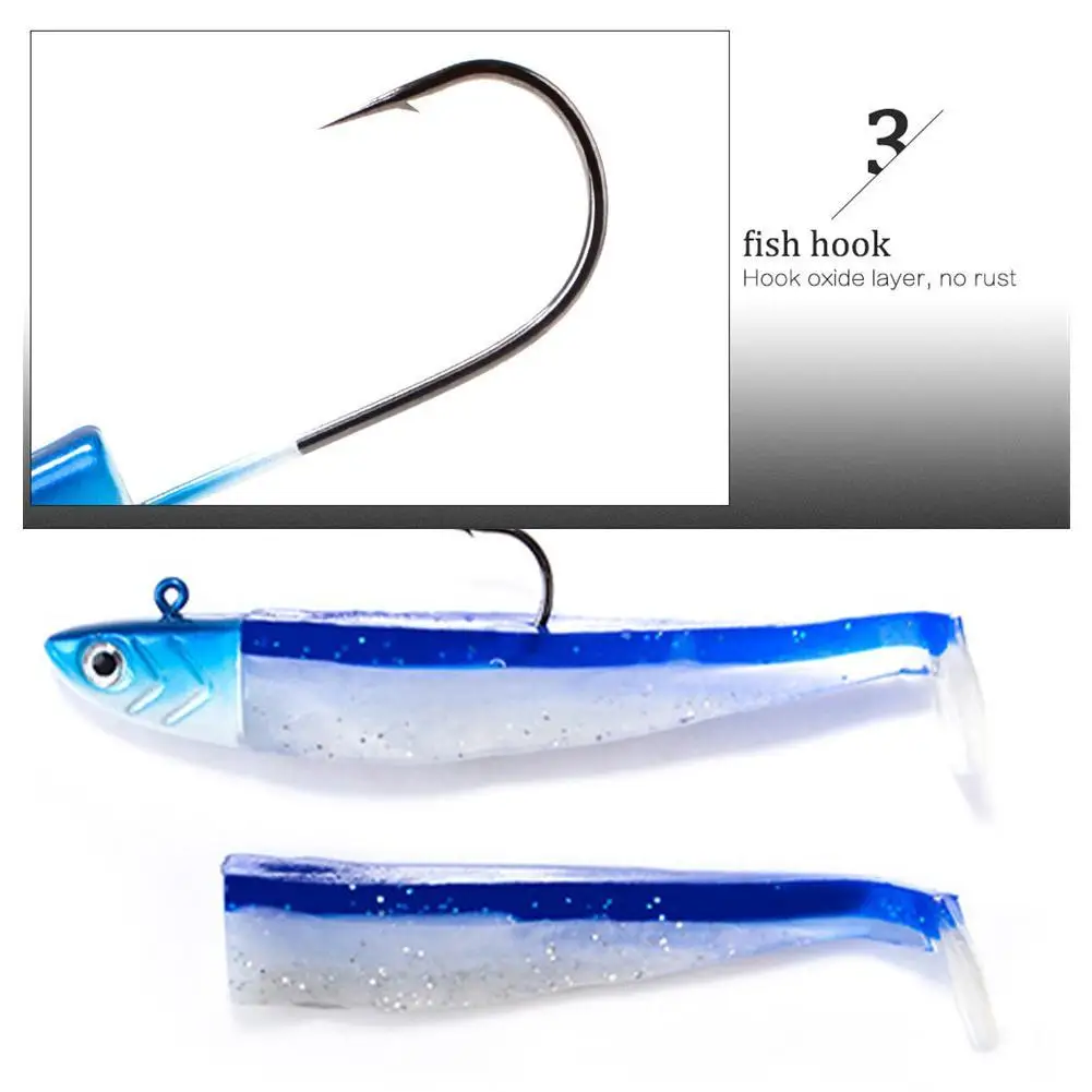 

Black Soft Lures Plastic Bait 5g/12g/25g Goods Fishing Sea Fishing Swimbait Wobblers Artificial Tackle Outdoor Fishing Accessory