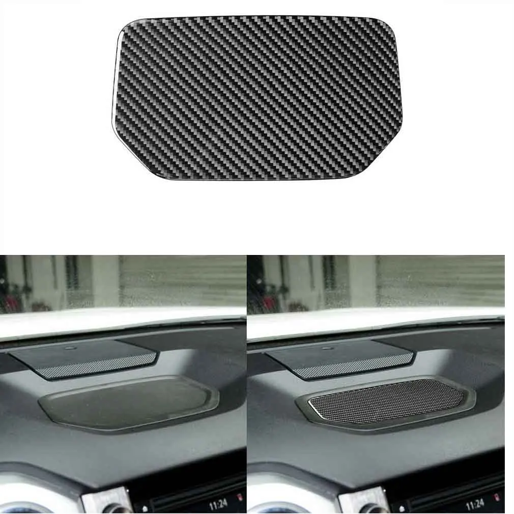 

Внутренняя коробка для хранения приборной панели из углеродного волокна, коврик, Наклейка для Toyota Tundra 14-18