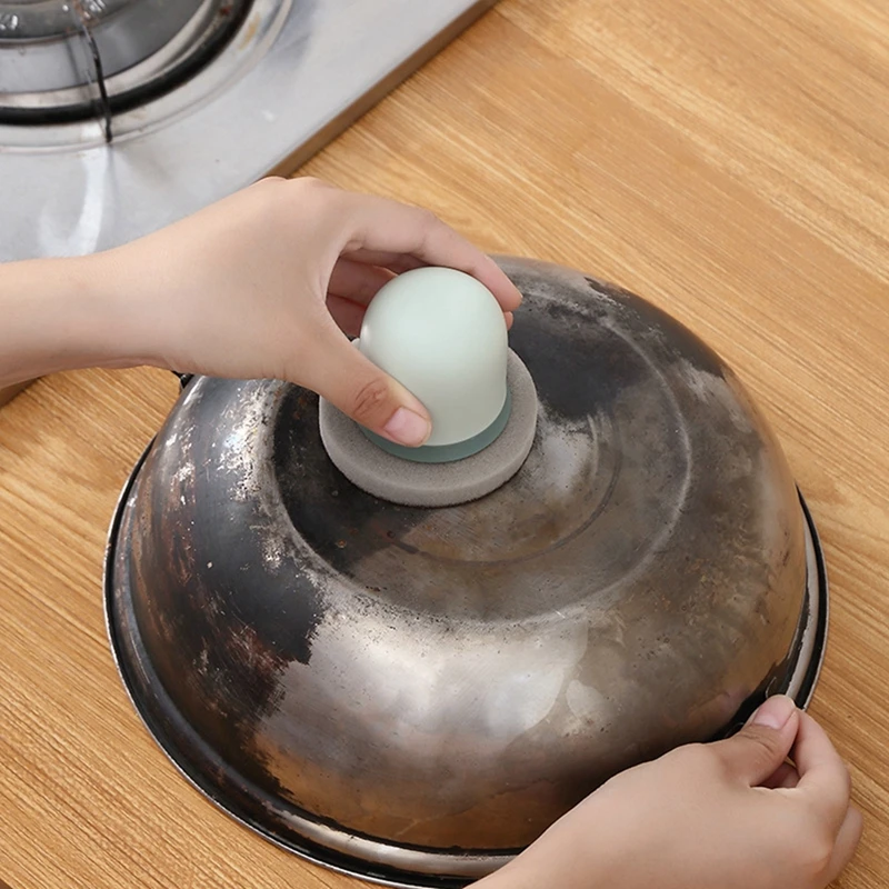 Пластиковая круглая посуда чаша щетка для мытья кухонный инструмент чистки