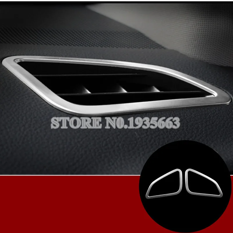 Для Subaru Outback нержавеющая панель вентиляционное отверстие Выход Накладка 2015 2018 2