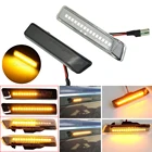 Автомобильный Стайлинг, боковые габаритные огни поворотников для BMW E53 X5 1999-2005, RH 63132492180 LH 63132492179