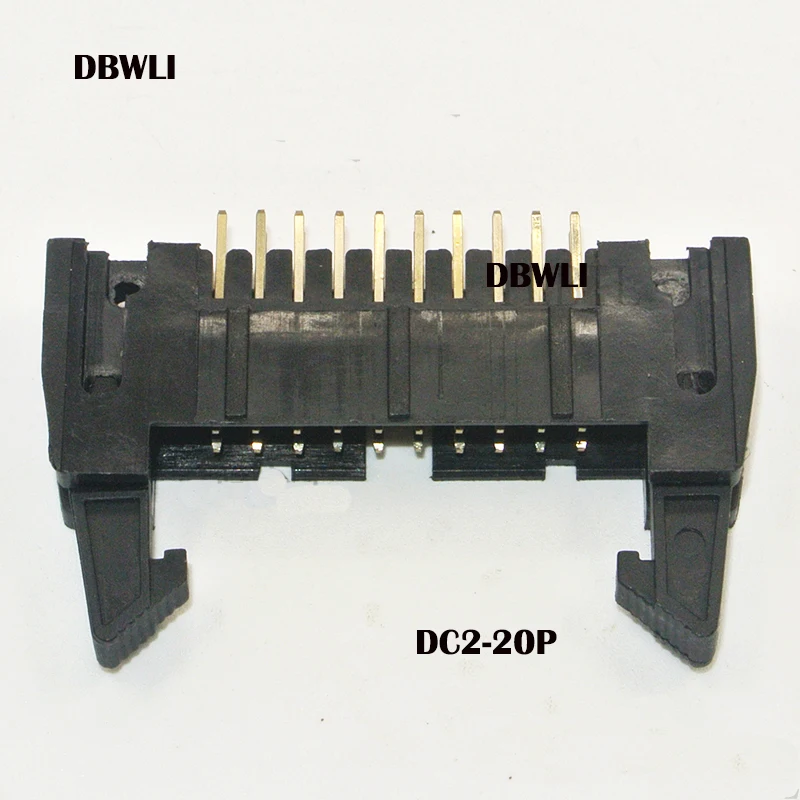 5 шт. 2 54 мм прямой эжектор штыревой крюк роговой разъем DC2 10/14/16/20/26/30/40P Пряжка для