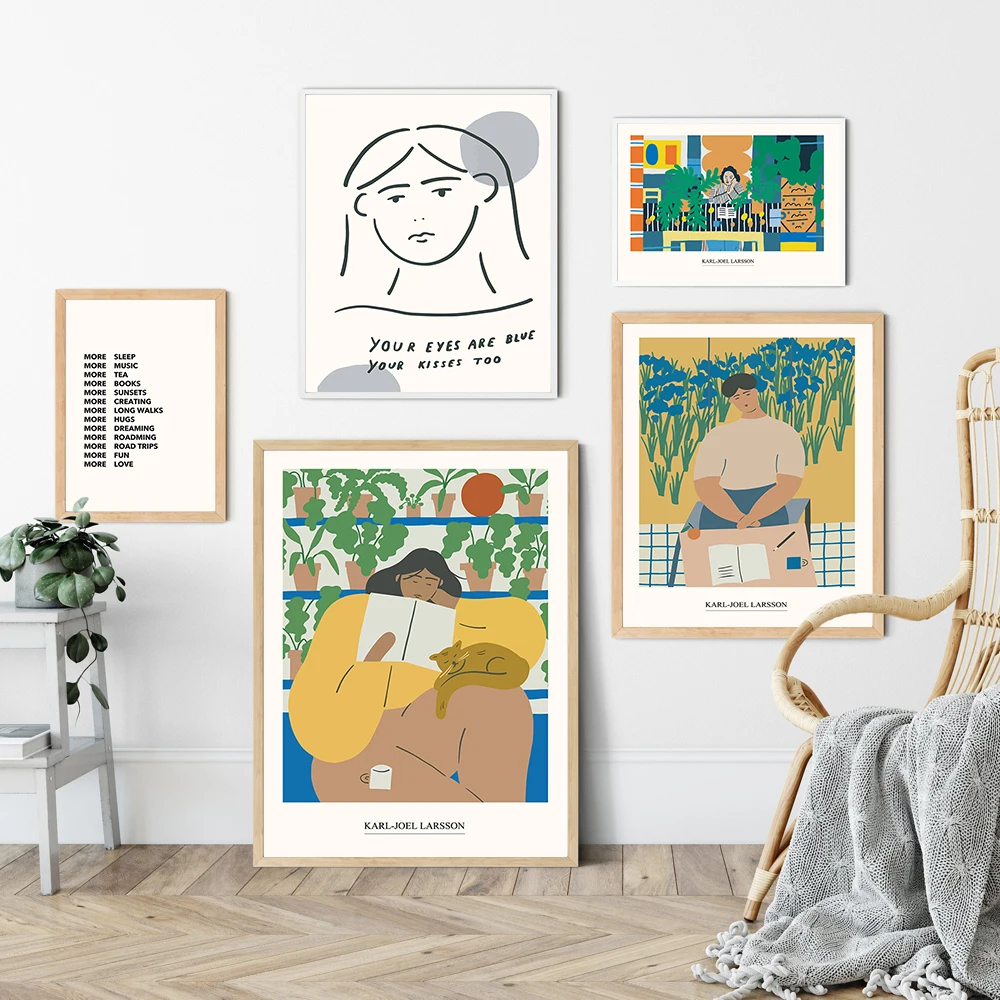 

The Unique Canvas Printings Renaissance Style of Retro Fashion Characters Posters and Prints Painting Wall Art Home Decor
