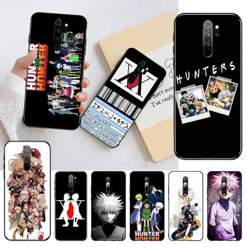 

PENGHUWAN Anime Hunter X Hunter License DIY Painted Bling Phone Case for Redmi Note 8 8A 7 6 6A 5 5A 4 4X 4A Go Pro Plus Prime
