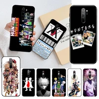 penghuwan anime hunter x hunter license diy painted bling phone case for redmi note 8 8a 7 6 6a 5 5a 4 4x 4a go pro plus prime