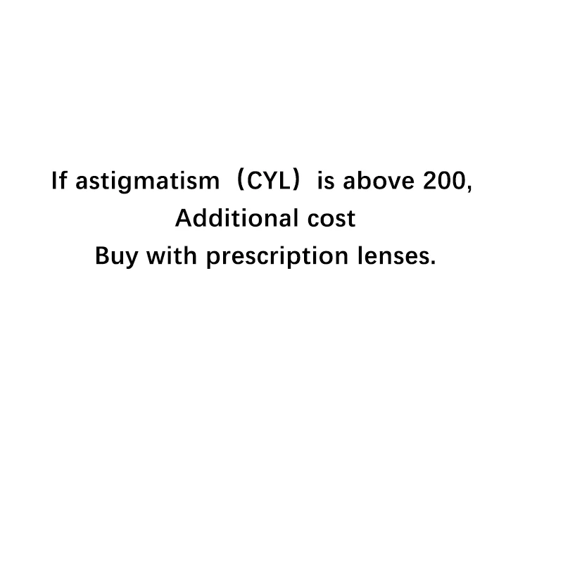 Astigmatism cost 1,56 1,61 1,67, асферические очки по рецепту, женские оптические очки, анти-синий светильник, мужские очки для близорукости, очки для вождения - Цвет линз: Astigmatism cost