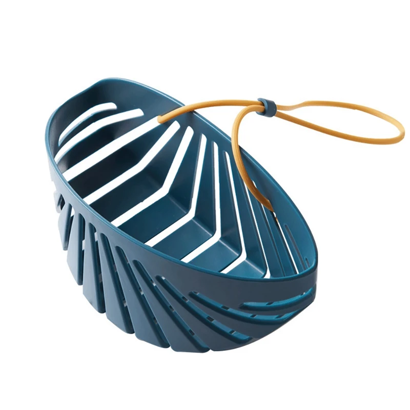 

Kitchen Sink Drain Hanging Bag Faucet Hanging Sponge Storage Basket Pool Free Punching Rack