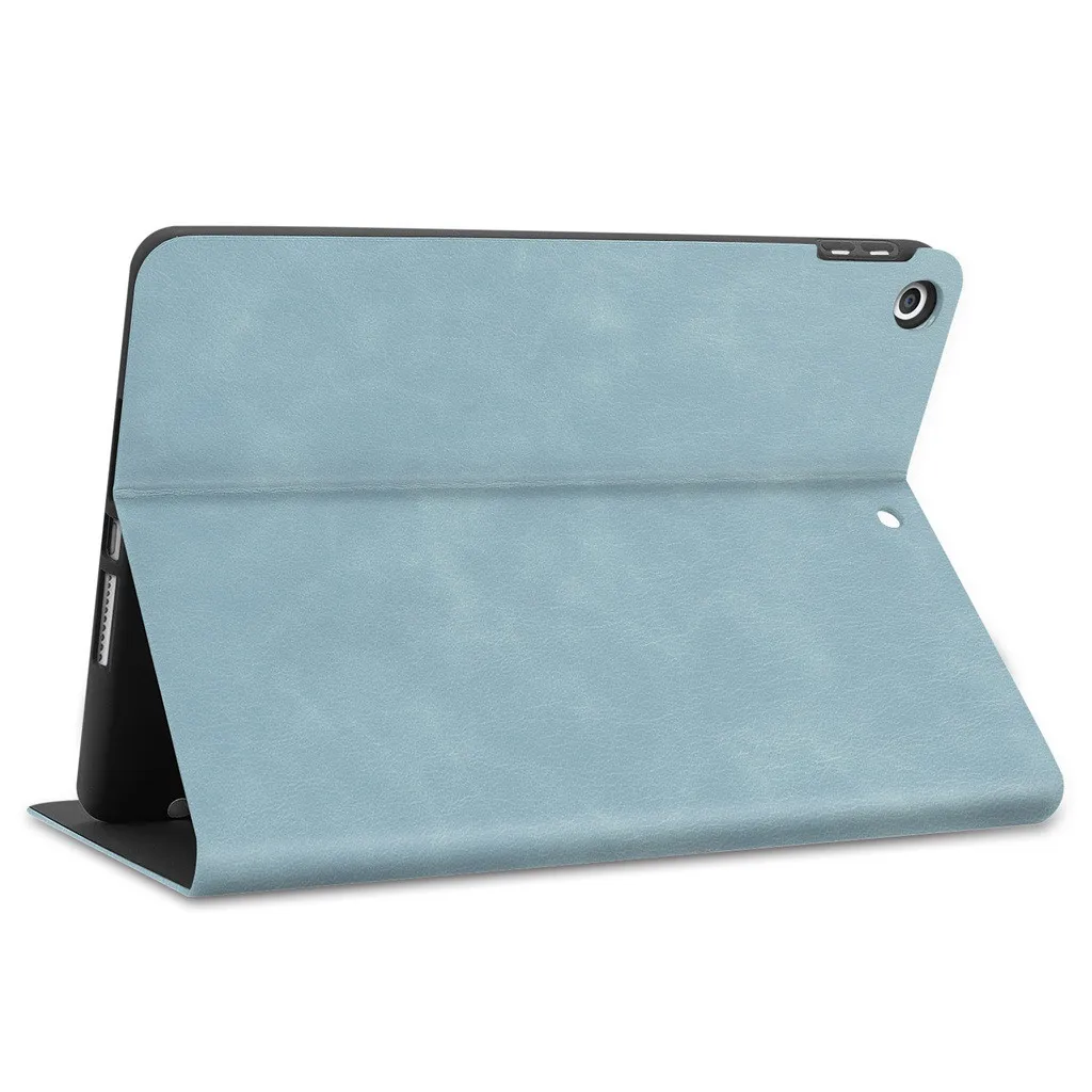 OMESHIN For IPad 10.2 Inch 2019 Wake/Sleep Slim Case Smart Stand Cover With Pen Holder Portable Fashion Flat | Компьютеры и офис