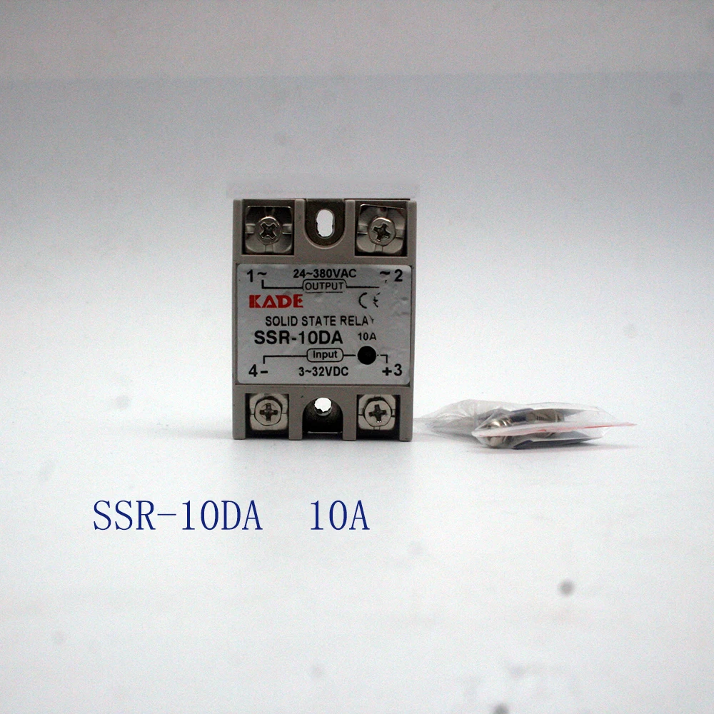 SSR -10DA/25DA/ 40DA/50DA DC control AC white shell Single phase Solid state relay without plastic cover | Обустройство дома
