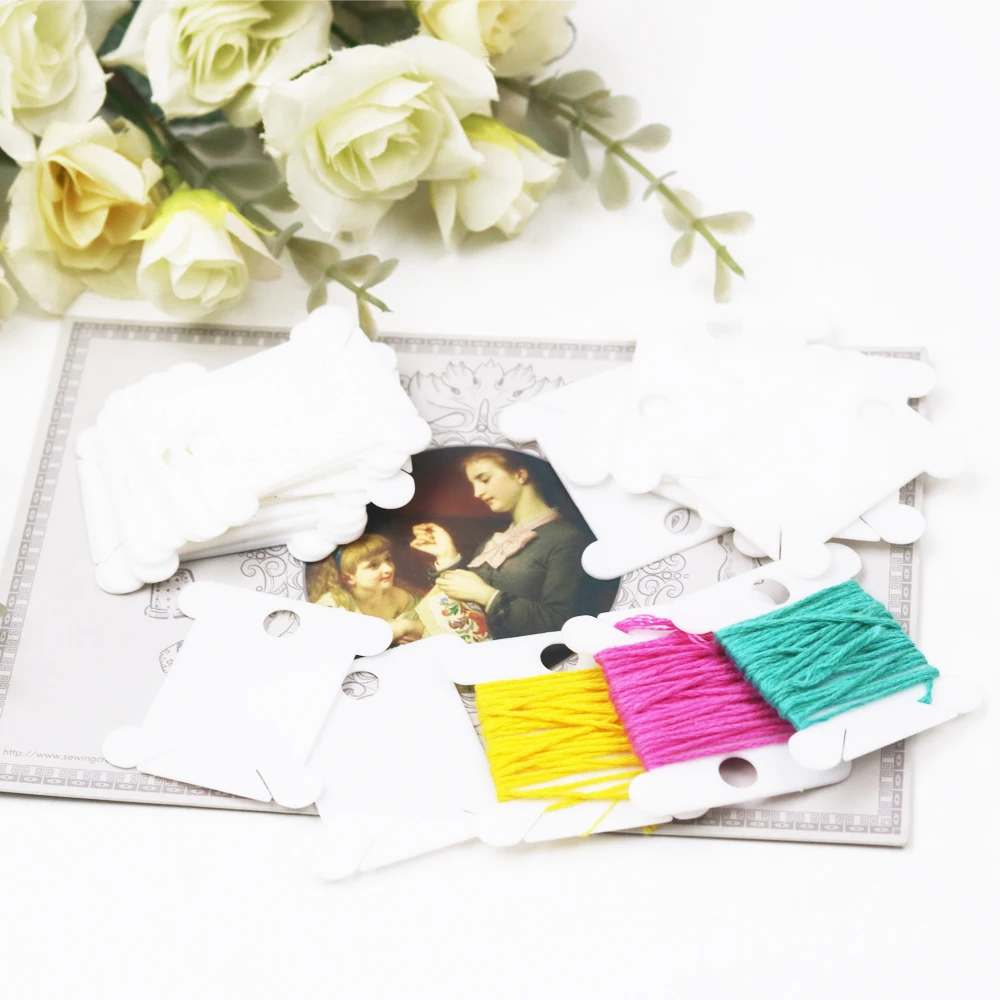 30/90 шт. пластиковые держатели для вышивки крестиком|Швейные инструменты и