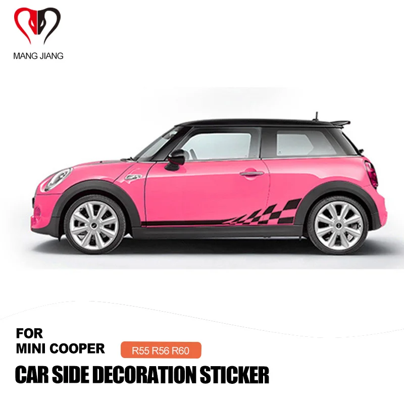 Наклейки на боковые кузова автомобиля для Mini Cooper R60 F60 R56 countryman paceman clubman Стайлинг