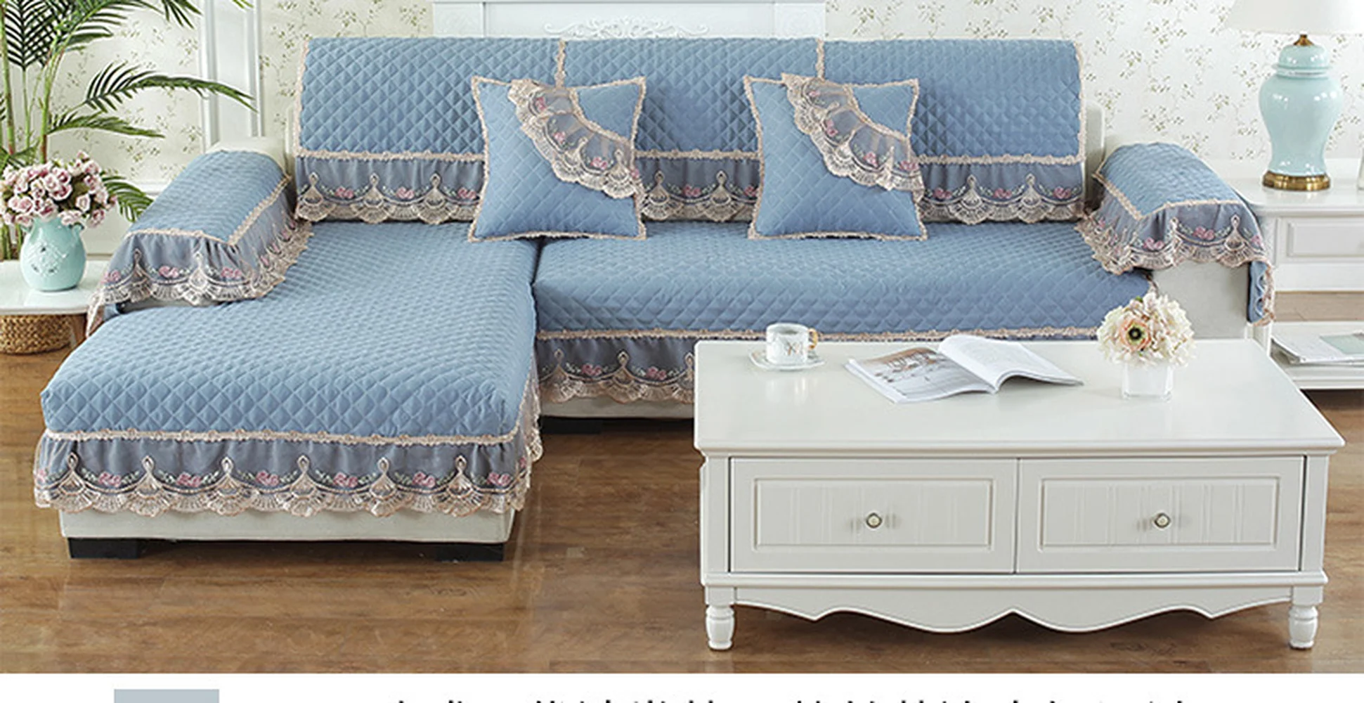 Роскошные европейские чехлы для диванов подушки Наволочки комбинированный