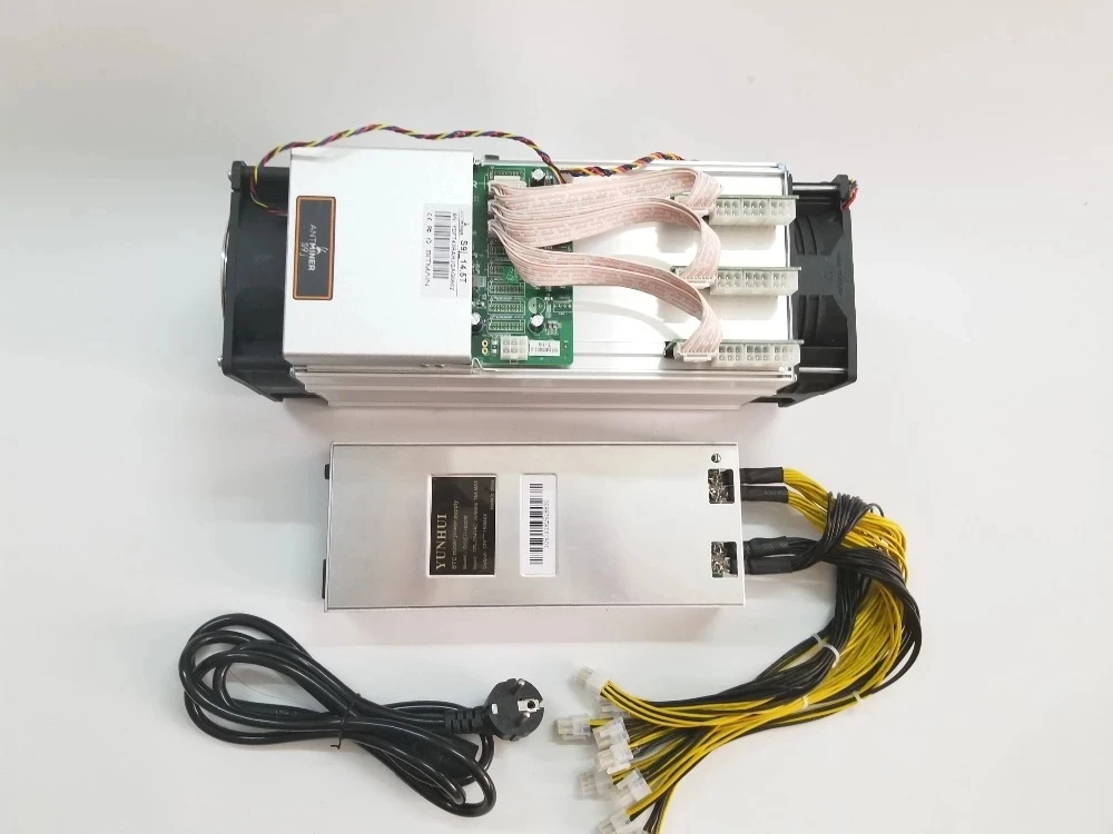 

used AntMiner S9j 14.5T With 1800W PSU Asic Bitcoin SHA-256 BTC BCH BITMAIN Miner Better Than Antminer S9 S9i 13T 13.5T 14T S11