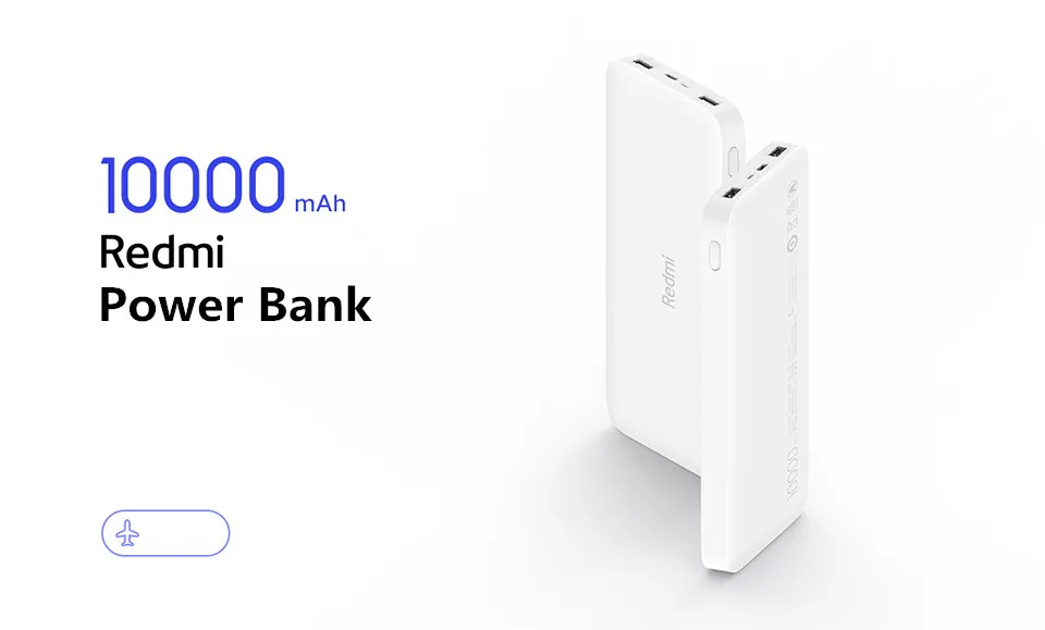Новейший Xiao mi Red mi 10000 мАч с двойным выходом и входным аккумулятором, стандартная версия для iPhone mi Red mi