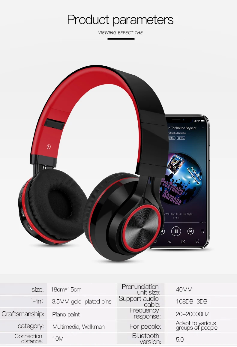 Гарнитура беспроводная Bluetooth гарнитура сабвуфер мобильный телефон карты радио