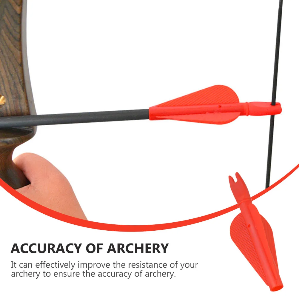 

10pcs Arrow Nock Arrow Feathers Arrow Tails DIY Accessories
