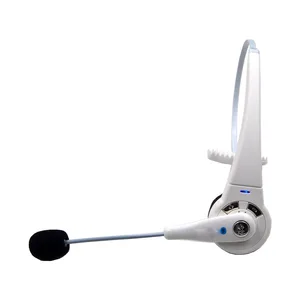 new mono wireless bluetooth headset headphones noise canceling with mic handsfree for pc ps3 gaming mobile phone laptop f sl003 free global shipping