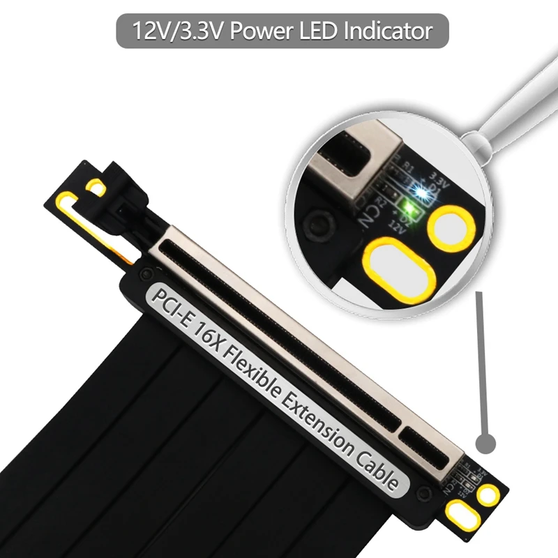 

for Vertical Installation of Image Card 3.0 X16 PCI Express Expansion Extender PCI-E 16X Extension Cable Adapter Card