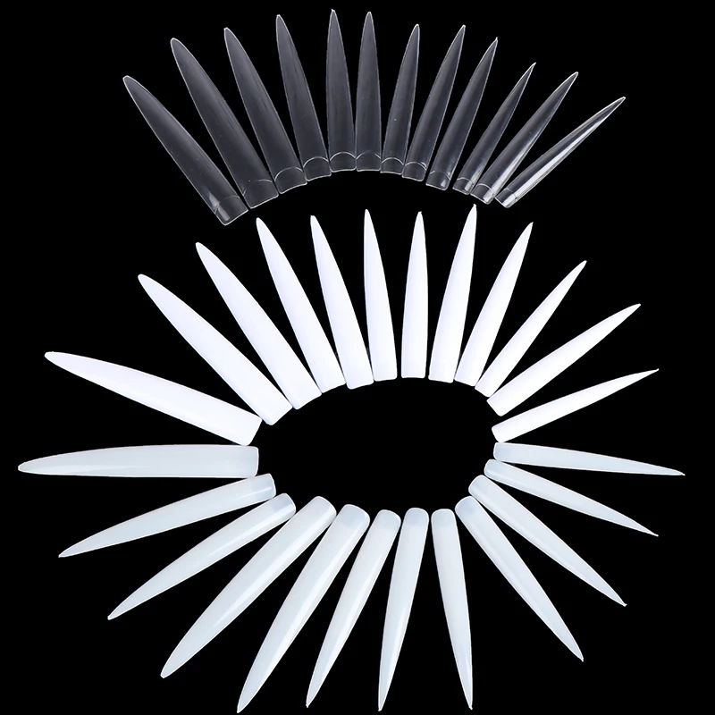 10 шт. Длинные Накладные поддельные Маникюр для кончиков ногтей Искусственные